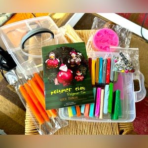 NIB Polymer Clay Set. 50 colors, oven bake clay. DIY Modeling/Sculpting for all.